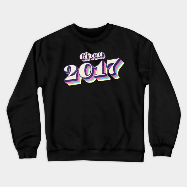 2017 Birthday Crewneck Sweatshirt by Vin Zzep